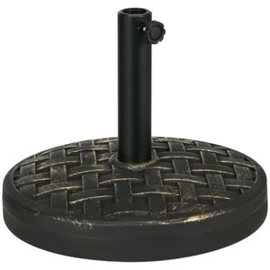 Base per Ombrellone da Giardino in Acciaio Inossidabile, Forma Quadrata, Raggio 3m, per Patio, Spiaggia, Hotel - Product Image 3