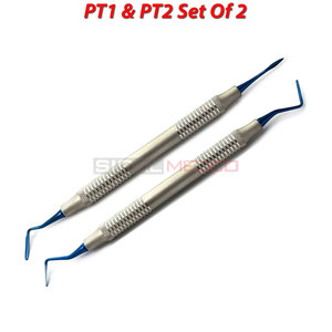 Titanium Coated Tips Sinus Lift PT1 PT2 Manual Dental Implant Periotome Set 2 Tooth Extraction Periodontal Instruments CE SIGAL - Product Image 6