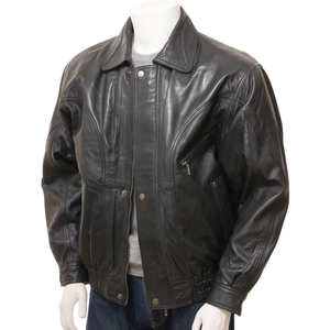 Chaqueta de cuero para hombre estilo urbano de última moda / 2 bolsillos laterales personalizables al mejor precio, chaqueta de cuero para hombre para invierno - Product Image 3