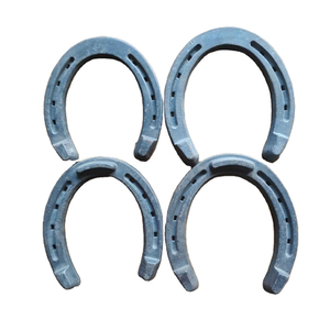 Herraduras Metálicas Forjadas en Forma de U para Caballos, 9 Piezas para Uso en Carreras, Protección de Pezuñas con Orificio Cuadrado - Product Image 5