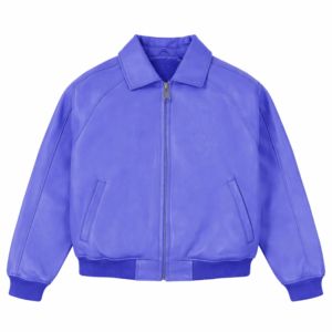 Custom Leather <b>Jackets</b> Embroidery Pocket Decoration Heavyweight Casual Hip Hop Style Motorcycle Style <b>Jacket</b> for Men - Product Image 2