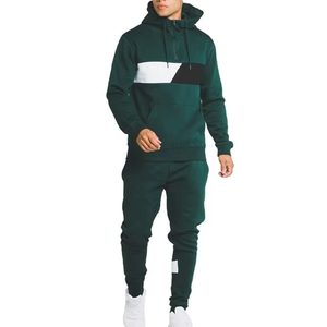 Ensemble de jogging pour homme respirant 100% coton, survêtement de sport, pantalon de jogging surdimensionné, ensemble deux pièces, vêtements décontractés, services OEM/ODM - Product Image 6