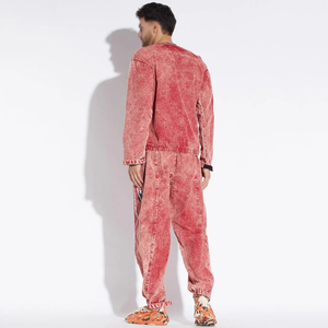 Survêtement Homme Personnalisé avec Logo, Respirant, Léger, 100% Coton Polaire, Col à Capuche, Motif Uni, Décontracté, Hiver, Vintage, Dernière Collection - Product Image 3