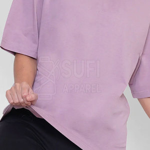 T-shirts décontractés élégants sur mesure pour femmes, grandes tailles, 100 % coton, respirants, séchage rapide, texture lisse, qualité supérieure - Product Image 5