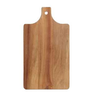 MN EXPORTS Planche à découper rectangulaire rustique en bois d'acacia, poignée durable, épaisseur 1,2 cm, compatible lave-vaisselle, option logo personnalisé, viande, fromage - Product Image 3