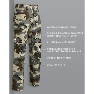 Men's Camouflage Soft <b>Shell</b> Hunting Pants Breathable Polyester Autumn Wear - Product Image 2