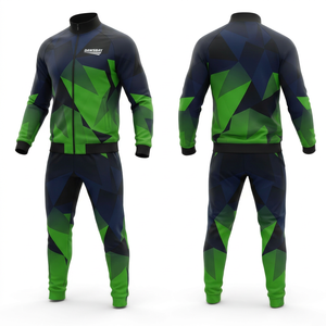Traje Deportivo Personalizado con Impresión a Todo Color, Uniforme de Equipo Personalizado para Unisex, 100% Poliéster, Resistente al Viento, Transpirable, Deportivo de Invierno - Product Image 1