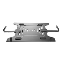 Support de bureau pour ordinateur portable, moniteur, accessoires en acier, plaque VESA, support d'ordinateur