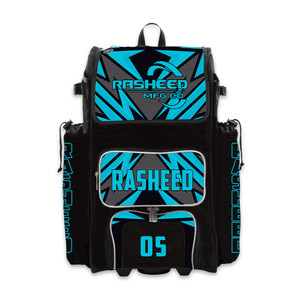 Custom Made Lightweight Polyester Sports Baseball <b>Bag</b> Shoulder & Roller High Quality Best Selling Player Baseball <b>Rolling</b> <b>Bags</b> - Product Image 5
