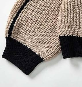 Suéter Oversize de Algodón Sostenible para Mujer, Jersey Tejido Ecológico y Transpirable para Otoño, para Damas Modernas - Product Image 4