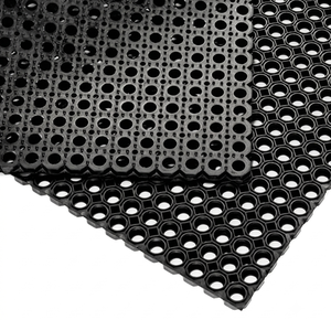 Tapis de sol en caoutchouc octogonal de qualité supérieure, antidérapant, imperméable, pour garage, usine et zones industrielles - Product Image 4