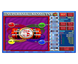 เครื่องเกมอาร์เคด Texas Keno 4H&TNT รุ่น Wms550 Pot Gold ของผู้ผลิต Coin Pusher Pog Board  กระดานเกมหลายเกมสำหรับห้องเกม - Product Image 5