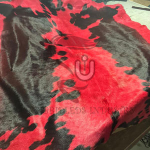 เสื้อฮู้ดหนังวัวแท้สีแดงแบบซิปคู่แฟชั่นใหม่ปี 2026 - Product Image 6