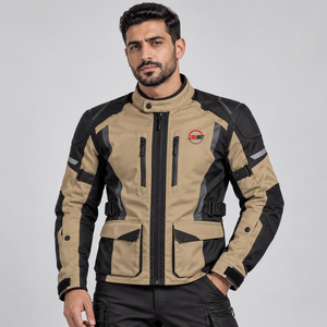 Veste de moto en Cordura de qualité supérieure, tissu durable, construction respirante, coupe confortable, design protecteur pour la course à moto - Product Image 4