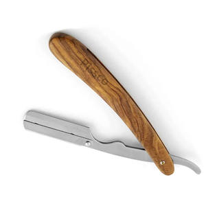 มีดโกนหนวดตรง มีดโกนเหล็ก มีดโกนพับได้ มีดโกนแบบแมนนวล อุปกรณ์กำจัดขน - Product Image 4