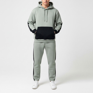 Wholesale Heavyweight Cotton Tracksuit French Terry Tracksuit OEM Factory for Streetwear Brands - Product Image 1