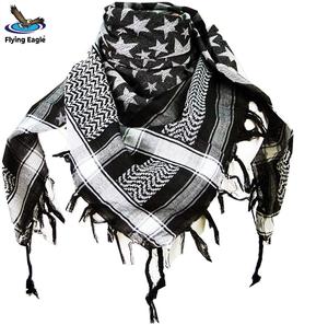 Shemagh arabe premium en coton camouflage, Keffiyeh du désert, écharpe de mode respirante, coupe-vent et anti-poussière pour l'extérieur - Product Image 1