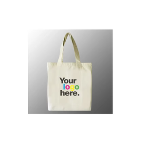 Heavy Duty Cotton <b>Canvas</b> Tote Bag with Zipper Closure Personalized Logo Eco-Friendly & Reusable for Beach and Daily Use - Product Image 4