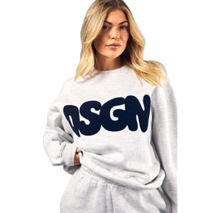 เสื้อฮู้ดดี้ทรงหลวมสำหรับผู้หญิง ระบายอากาศได้ดี เสื้อฮู้ดดี้และเสื้อสเวตเชิ้ตไซส์ใหญ่สำหรับผู้หญิงจากปากีสถาน เสื้อสเวตเชิ้ตโอเวอร์ไซส์สำหรับผู้หญิง - Product Image 1