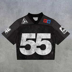 Vente en gros d'usine, prix de gros personnalisé, maillot de football pour hommes, polyester de haute qualité, respirant, séchage rapide, manches courtes, entièrement personnalisable - Product Image 6