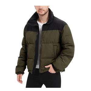 Última Chaqueta Impermeable Acolchada con Cremallera 2026, Totalmente Personalizable, Estilo Urbano, Lavada, Unisex, con Cuello Alto y Capucha para Invierno - Product Image 4