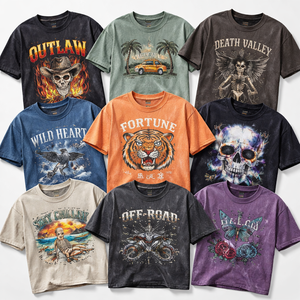 Fournisseur en gros de t-shirts personnalisés délavés à l'acide - Solutions OEM personnalisées pour hommes - Product Image 5