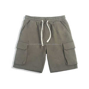 Top Men's Cargo <b>Shorts</b> Multi <b>Pockets</b> Streetwear Casual Men Cargo <b>Short</b> Pants Cotton French Terry Fabric Sweat <b>Shorts</b> - Product Image 4