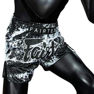 Pantalones Cortos de Boxeo Muay Thai Fairtex de Alta Calidad al Por Mayor, Tela Oxford Informal, Multicolor, Transpirables y Elásticos AI-MTS-09 - Product Image 4