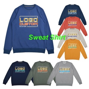 Sudadera Personalizada para Mujer, Cuello Redondo, Forro Polar Cortavientos, con Bordado, Mezcla de Poliéster/Algodón, Corte Holgado - Product Image 2