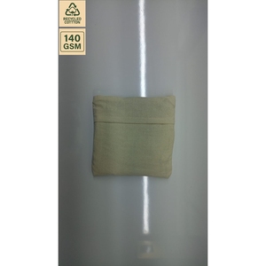 กระเป๋าช้อปปิ้งผ้าแคนวาสธรรมชาติ 140 GSM พับได้ พร้อมช่องใส่ของ ขนาด 45x45x11 ซม. รับทำโลโก้ตามสั่ง ขายส่ง OEM รับผลิตแบรนด์ส่วนตัว - Product Image 2