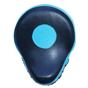 Guantes de Boxeo de Piel Sintética Amarillos y Azul Marino con Correas de Muñeca Ajustables, Equipo de Entrenamiento de Artes Marciales para Adultos - Product Image 4