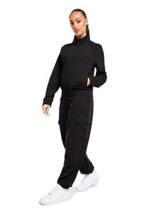 Ensemble de survêtements personnalisés OEM de haute qualité pour femmes, avec logo imprimé, coupe-vent, pour le jogging - Product Image 1