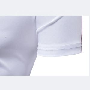 Chemise de golf pour homme 100 % coton respirant, personnalisable, décontractée, à manches courtes, avec motif brodé – Vente en gros - Product Image 5