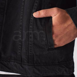 Veste en jean légère et confortable pour homme, facile à porter, vente chaude, prix raisonnable, utilisation en extérieur, veste d'hiver - Product Image 5