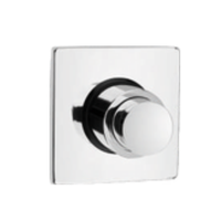 Robinet de lavabo en céramique Soon 9293 Metropole avec plaque carrée 25 mm, moderne et durable