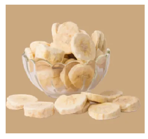 กล้วยอบแห้งแบบแช่เยือกแข็งออร์แกนิก (FD) ขนมกล้วยหวานกรุบกรอบ สุขภาพดี หั่นเป็นชิ้น หั่นเต๋า บดเป็นผง บรรจุภัณฑ์สุญญากาศ แพ็คใหญ่ พกพาสะดวก 0 - Product Image 1