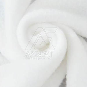 Sudadera con capucha y cremallera con pedrería brillante para mujer, adornada con cristales, color blanco glamuroso. - Product Image 5