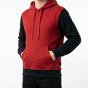 เสื้อฮู้ดแขนยาวผ้าฟลีซปักลายเชนิลล์สีแดงและสีดำ ชุดนักกีฬามหาวิทยาลัยกรีก ผ้าฝ้าย 100% เสื้อฮู้ดลำลองสำหรับฤดูใบไม้ร่วงและฤดูหนาว - Product Image 5