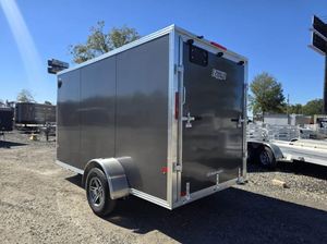 Brand New 6X12 EZ Hauler 6x12 XLT PRO Galvanized Enclosed Aluminum In Stock Low Price - Product Image 4