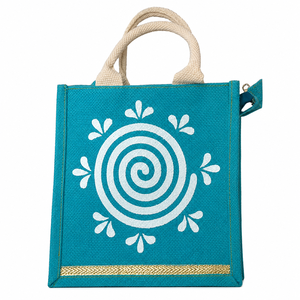 Eco-Friendly Laminated Jute Shopping <b>Bags</b> with Handles | Advertising Tote <b>Bags</b>, Durable <b>Reusable</b> Custom Print <b>Bags</b> for Bulk Uses - Product Image 2
