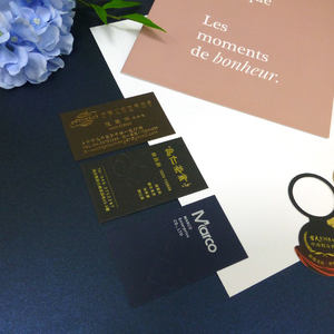 Carte de visite transparente carte de visite cartes gaufrage carton - Product Image 6