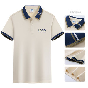 Polos de Verano de Alta Calidad, Manga Corta, Combinación de Algodón, Nuevo Diseño, Transpirables, para Hombre - Product Image 3
