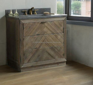 <b>Rustic</b> Bathroom Vanity 36 Inch Vanity <b>Cabinets</b> with Sink Country Style Bathroom <b>Cabinet</b> - Product Image 2