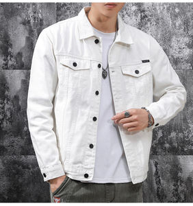 Cool And Comfortable new style <b>Denim</b> Jacket Men Designer Men Casual Cotton Jacket <b>Denim</b> <b>Coats</b> soft material Oem jacket for men - Product Image 2