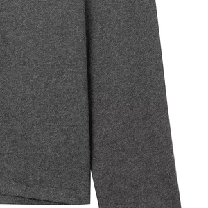 เสื้อยืดผ้าฝ้ายแขนยาวสำหรับผู้ชายพร้อมโลโก้ - Product Image 5