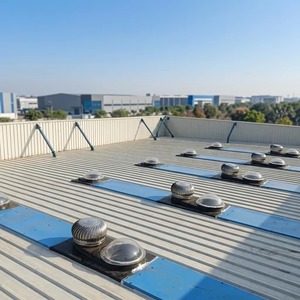 Tubo de Claraboya de Doble Uso - Combinación de Ventilador de Techo sin Consumo de Energía para Luz Natural y Ventilación Natural en Edificios Industriales - Product Image 5
