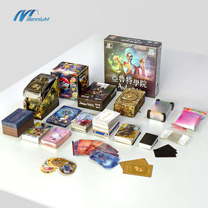 Vente en gros <span class=keywords><strong>de</strong></span> cartes colorées personnalisées Tcg cartes Pokemond Tcg pare-chocs cartes <span class=keywords><strong>de</strong></span> <span class=keywords><strong>nuit</strong></span> <span class=keywords><strong>de</strong></span> jeu personnalisées en plastique boîte cachée - Product Image 1