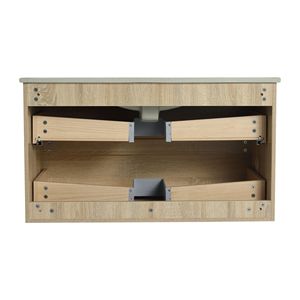 Mobile bagno sospeso da 36 pollici con mobiletto, modello BVB01936LTO 2 - Product Image 6