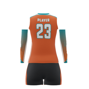 Custom Women <b>Volleyball</b> Jersey <b>Set</b> Sleeveless Quick Dry Compression Sleeves Team Uniform OEM ODM Wholesale Factory Gear - Product Image 3