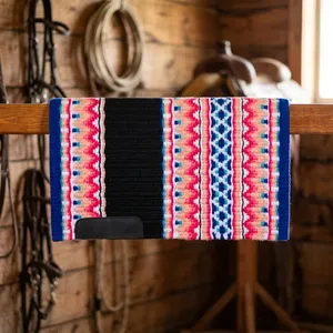 Couverture de selle de spectacle western pour chevaux, fabriquée en Inde, avec couverture de selle en laine, disponible en gros. - Product Image 6